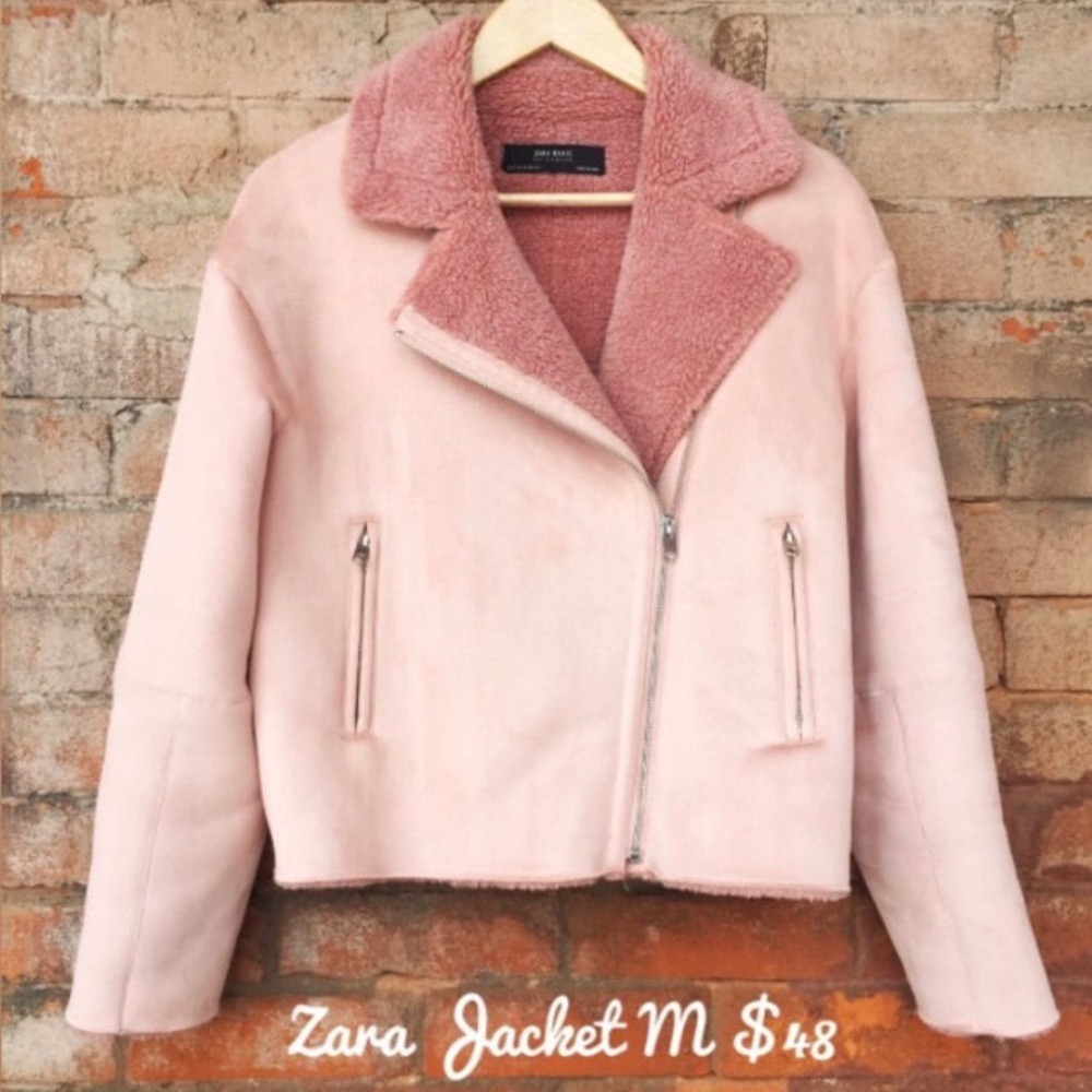 Pink Zara jacket